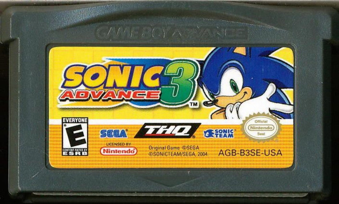 Sonic Advance 3 – Game Boy Advance (GBA) - for just $25.99! 