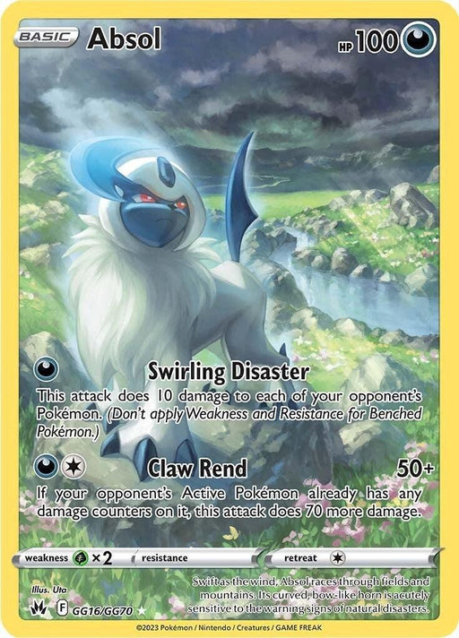 Absol (GG16/GG70) [Sword & Shield: Crown Zenith] - for just $3.55! 