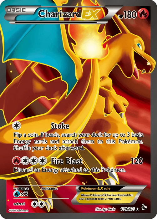 Charizard EX (100/106) [XY: Flashfire] - for just $99.30! 