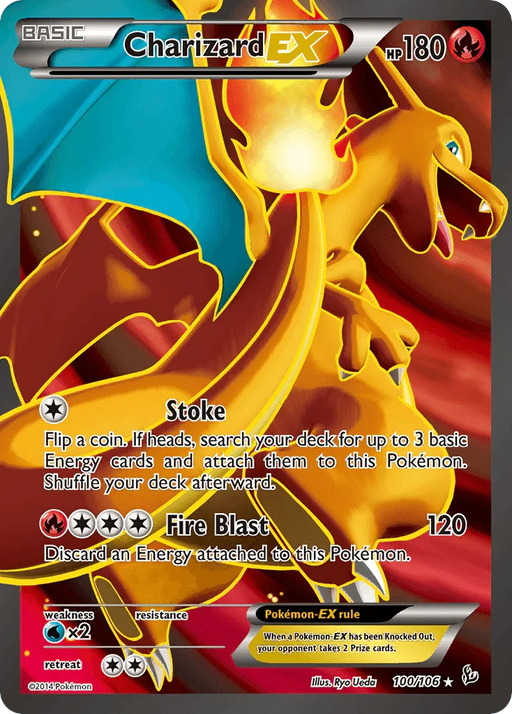 Charizard EX (100/106) [XY: Flashfire] - for just $99.10! 