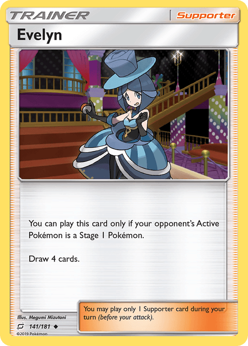 Evelyn (141/181) [Sun & Moon: Team Up] - for just $0.10! 