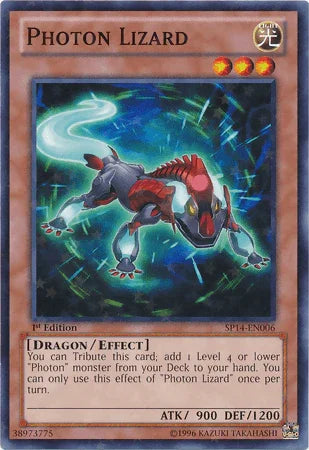 Photon Lizard [SP14-EN006] Starfoil Rare - for just $0.10! 