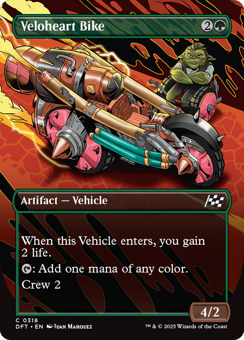 Veloheart Bike (DFT-318) - Aetherdrift (Borderless) Foil - for just $0.03! 