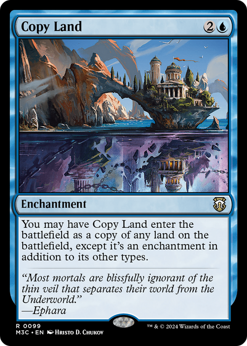 Copy Land (M3C-099) - Modern Horizons 3 Commander - for just $0.11! 
