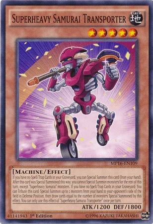 Superheavy Samurai Transporter [MP16-EN109] Common - for just $0.10! 