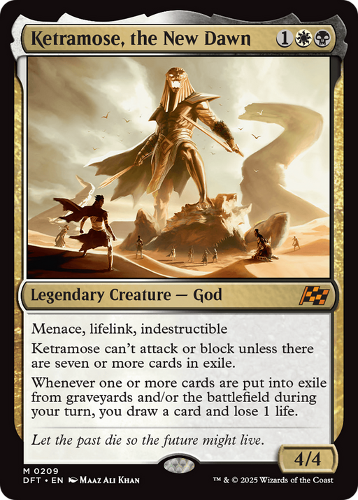 Ketramose, the New Dawn (DFT-209) - Aetherdrift - for just $1.30! 