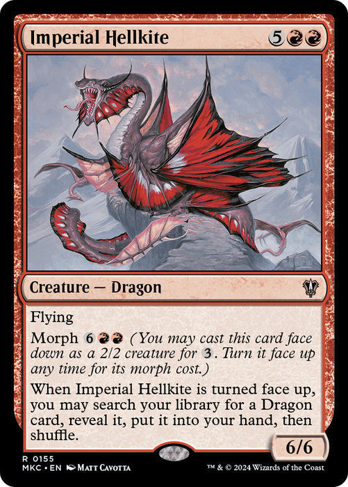 Imperial Hellkite (MKC-155) - Murders at Karlov Manor Commander - for just $0.06! 