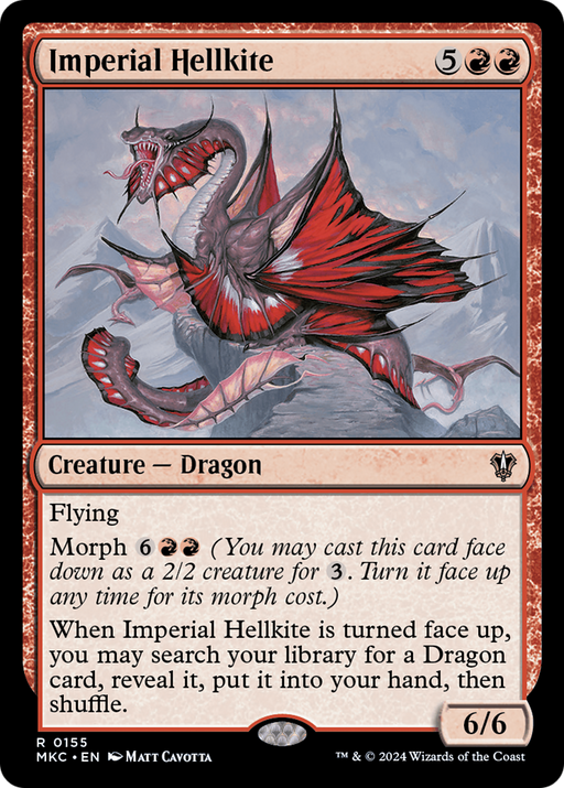 Imperial Hellkite (MKC-155) - Murders at Karlov Manor Commander - for just $0.06! 
