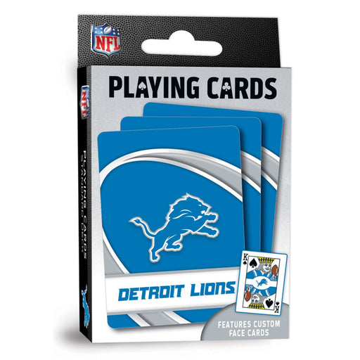 Detroit Lions Playing Cards - 54 Card Deck - Just $6.99! Shop now at Retro Gaming of Denver