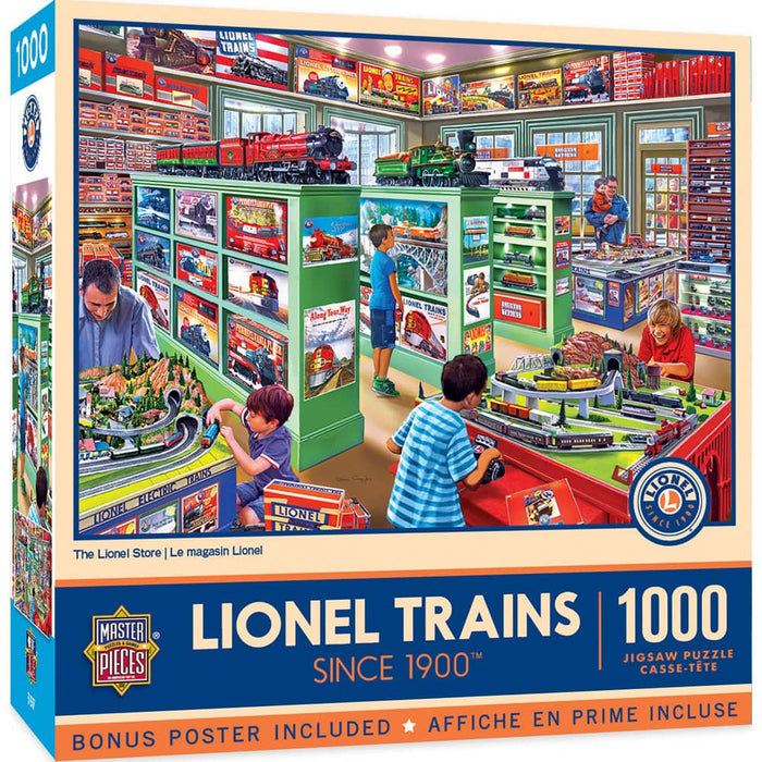 Lionel Trains - The Lionel Store 1000 Piece Jigsaw Puzzle - for just $16.99! 