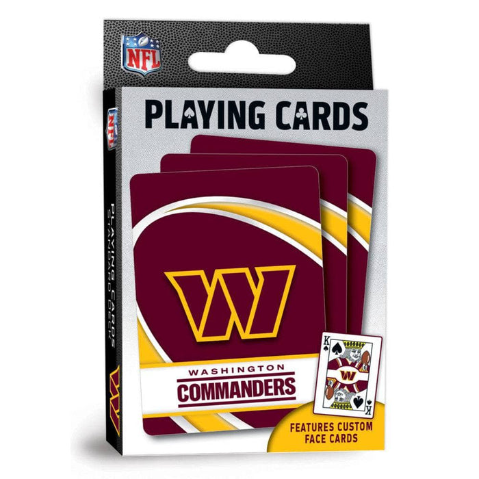 Washington Commanders Playing Cards - 54 Card Deck - for just $7.99! 