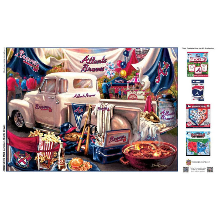 Atlanta Braves - Gameday 1000 Piece Jigsaw Puzzle - for just $19.99! 