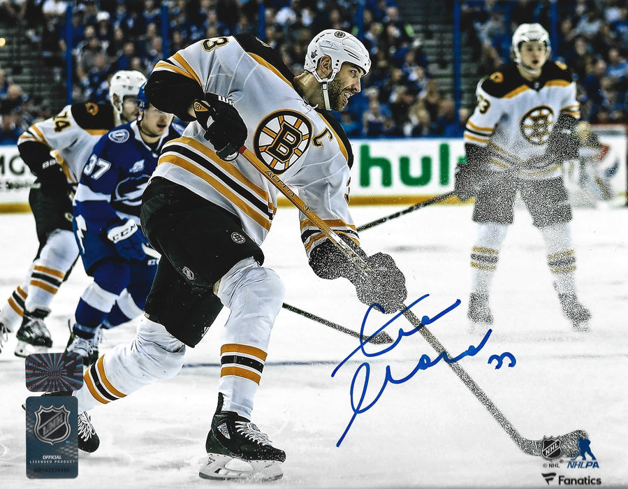 Zdeno Chara in Action Boston Bruins Autographed 16" x 20" Hockey Photo - for just $139.99! 
