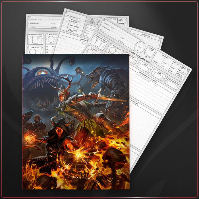D&D: 2024 Character Sheets - for just $14.99! 