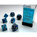 Chessex: Polyhedral Phantom Dice sets Teal / Gold - for just $11.98! 