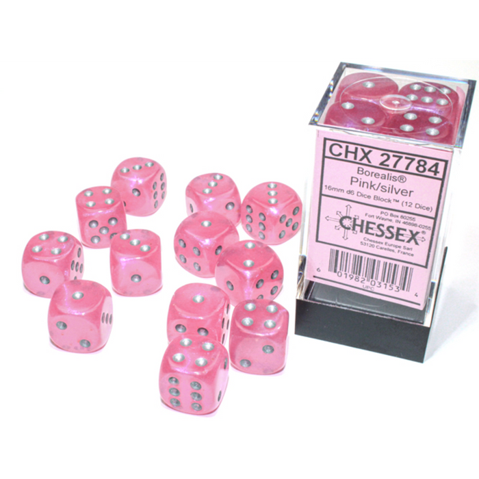 Chessex: D6 Borealis™ Dice Set - 16mm - for just $11.98! 