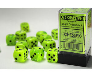 Chessex: D6 Vortex Dice set - 16MM - for just $11.98! 
