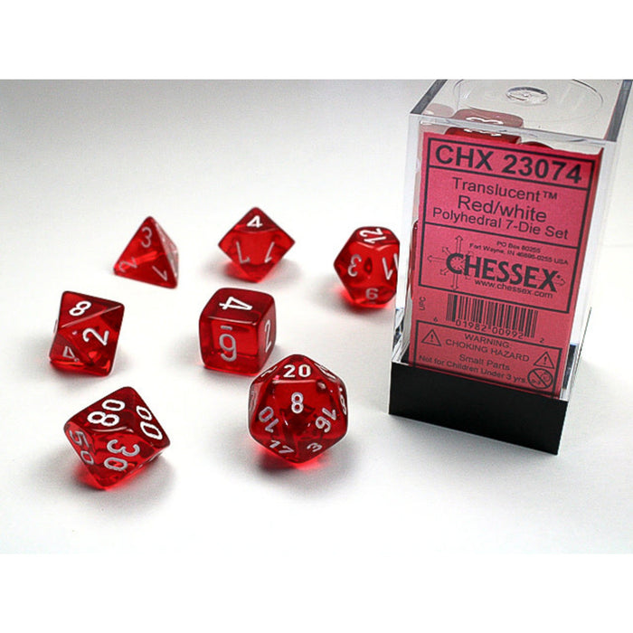 Chessex: Polyhedral Translucent Dice sets - for just $11.98! 
