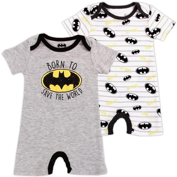 BATMAN Boys Newborn 2-Pack Rompers - Just $19.99! Shop now at Retro Gaming of Denver