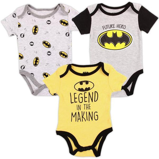 BATMAN Boys Newborn 3-Pack Creepers - Just $21.99! Shop now at Retro Gaming of Denver