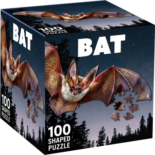 Bat 100 Piece Shaped Jigsaw Puzzle - Just $7.99! Shop now at Retro Gaming of Denver