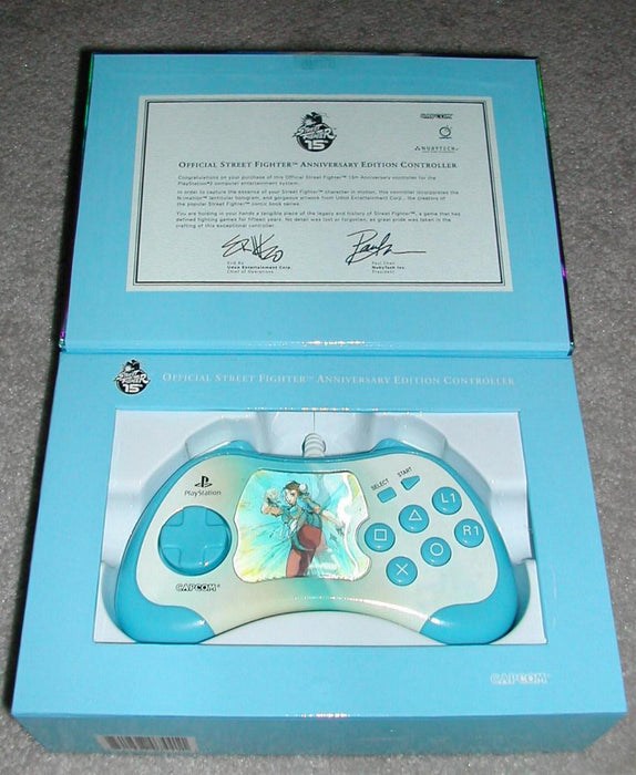 Street Fighter 15th Anniversary Chun Li Fight Controller (Playstation 2) - Just $24.99! Shop now at Retro Gaming of Denver