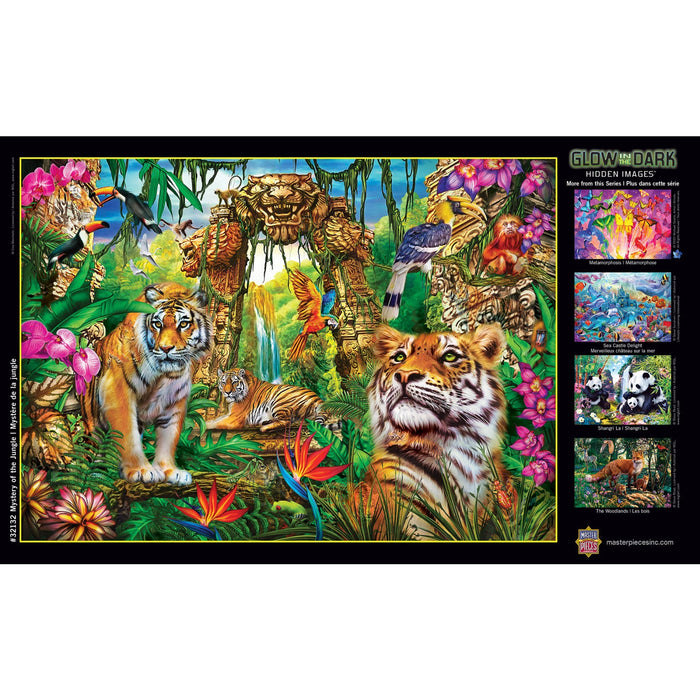 Hidden Images - Mystery of the Jungle 500 Piece Jigsaw Puzzle - Just $14.99! Shop now at Retro Gaming of Denver