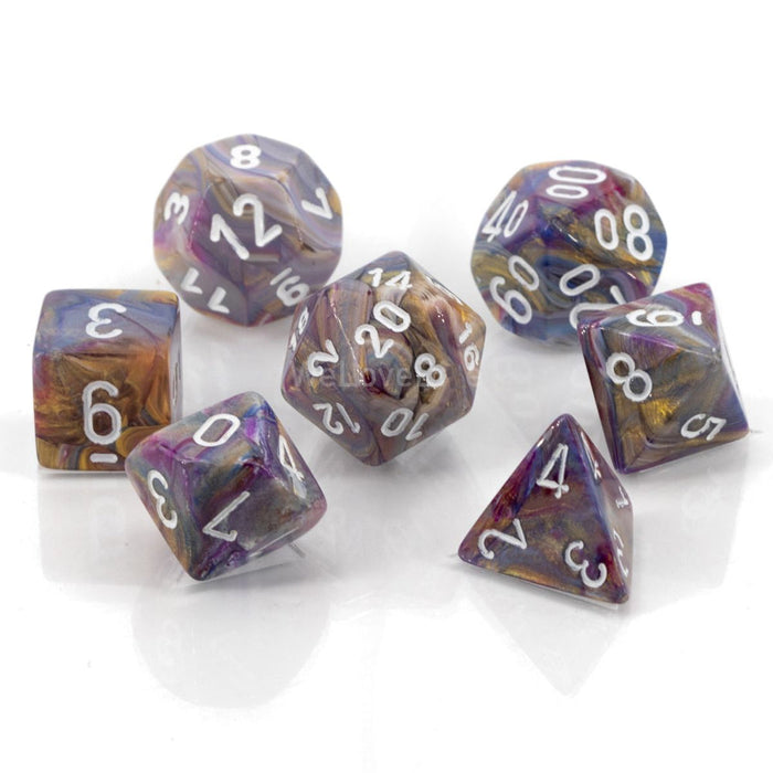 Chessex: Mini Polyhedral Dice set - Festive - for just $5.98! 