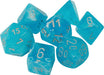 Luminary Polyhedral Sky/Silver 7-die set - Just $10! Shop now at Retro Gaming of Denver