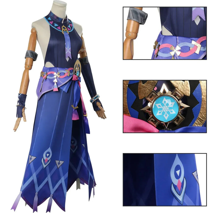 Genshin Citlali Cosplay Dress – Elegant Fantasy Outfit Set - for just $62.95! 