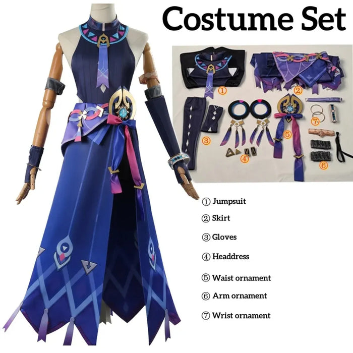 Genshin Citlali Cosplay Dress – Elegant Fantasy Outfit Set - for just $62.95! 