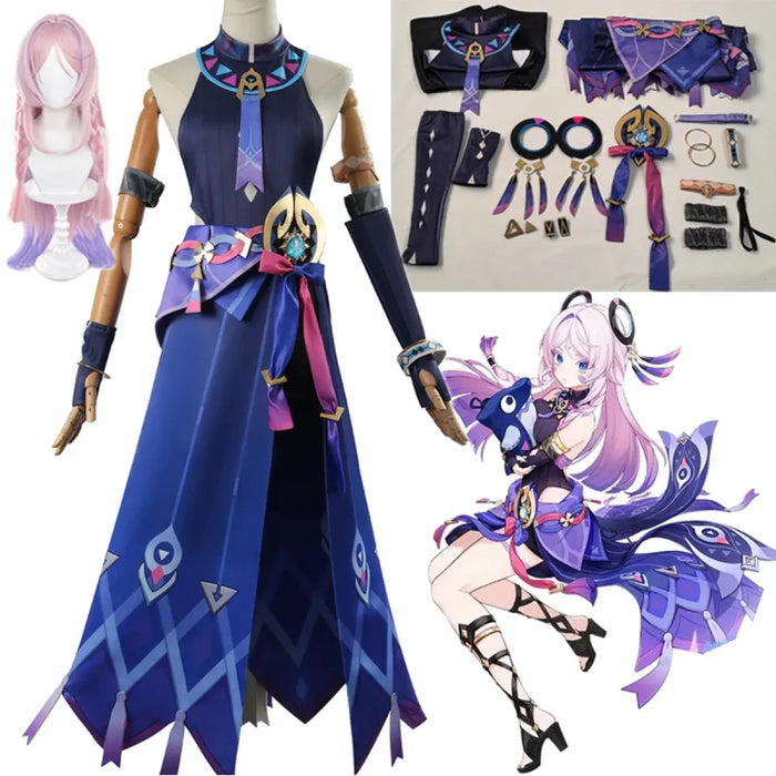Genshin Citlali Cosplay Dress – Elegant Fantasy Outfit Set - for just $62.95! 