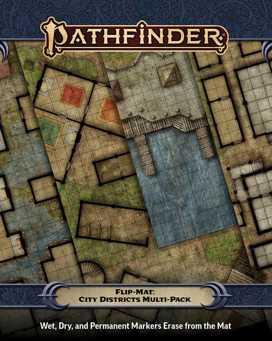 Pathfinder Flip-Mat: City Districts Multi-Pack - for just $24.99! 