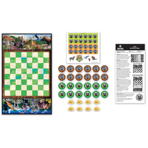 Jr. Ranger Checkers Board Game Board Game - Just $19.99! Shop now at Retro Gaming of Denver