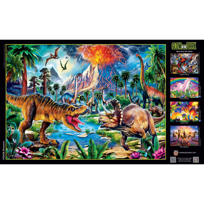Glow in the Dark - Dinosaurs 1000 Piece Jigsaw Puzzle - for just $16.99! 