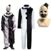 Terrifier 2 Art The Clown Cosplay Costume – Jumpsuit & Mask Halloween Set - for just $29.95! 