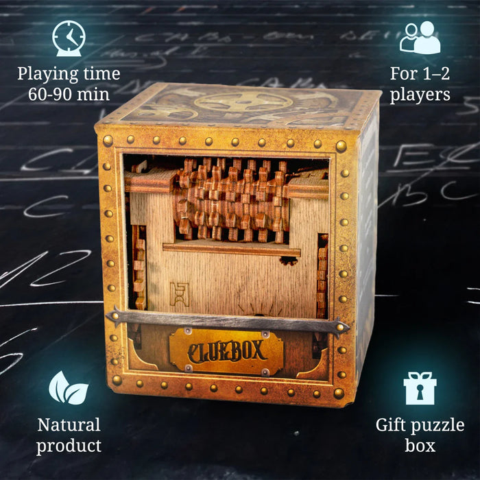 Cluebox: Escape Room In a Box - Schrodinger's cat - for just $44! 