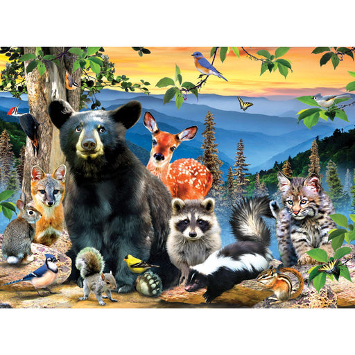 Wildlife of Great Smoky Mountains National Park - 100 Piece Jigsaw Puzzle - Just $12.99! Shop now at Retro Gaming of Denver