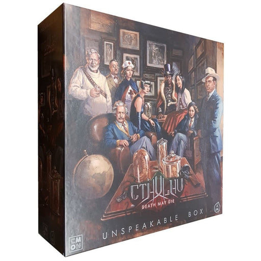 Cthulhu: Death May Die - Unspeakable Pledge Bundle - for just $399.99! 