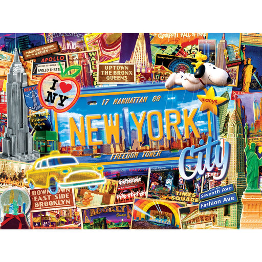 Greetings From New York - 550 Piece Jigsaw Puzzle - Just $14.99! Shop now at Retro Gaming of Denver