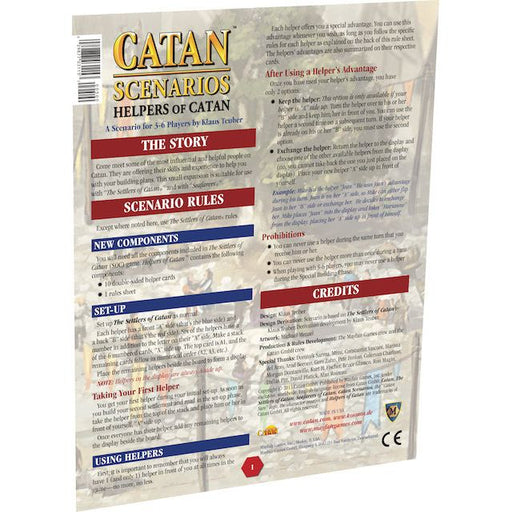 Catan: Scenario - Helpers of Catan - Premium Board Game - Just $11.99! Shop now at Retro Gaming of Denver