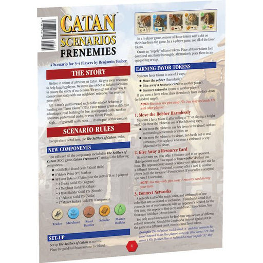 Catan: Scenario - Frenemies of Catan - Premium Board Game - Just $5! Shop now at Retro Gaming of Denver