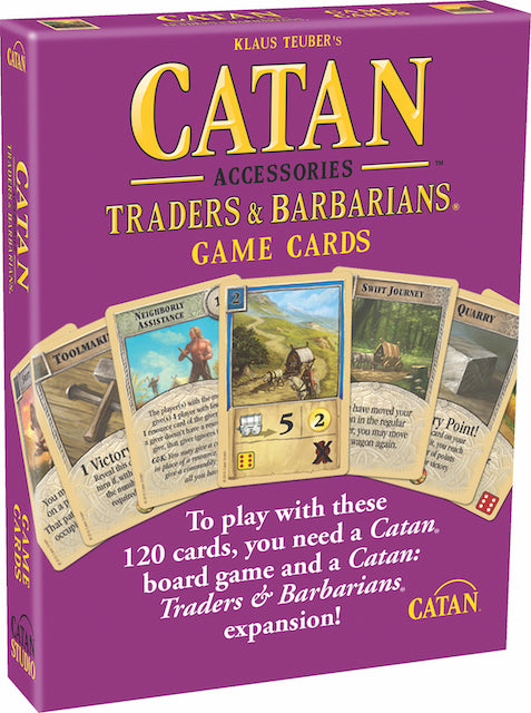 Catan: Traders & Barbarians Replacement Game Cards - for just $14.99! 