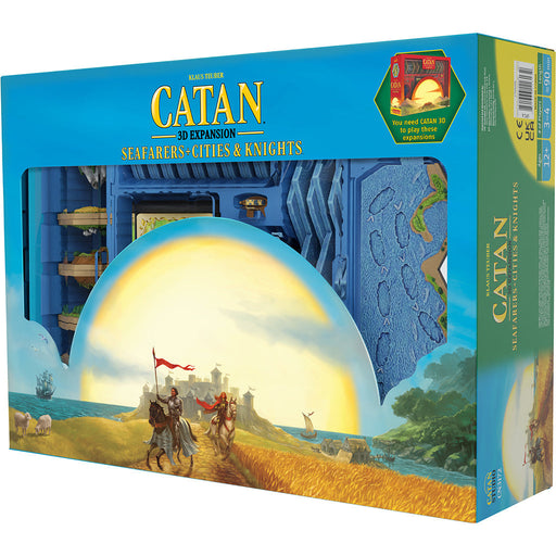 Catan 3D Seafarers + Cities & Knights Expansion - Premium Board Game - Just $399.99! Shop now at Retro Gaming of Denver