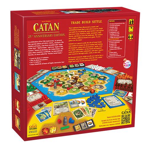 Catan: 25th Anniversary Edition - for just $80! 