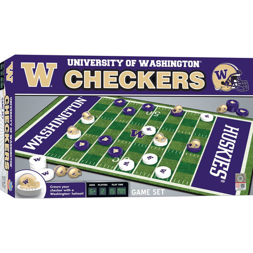 Washington Huskies Checkers Board Game - for just $9.99! 