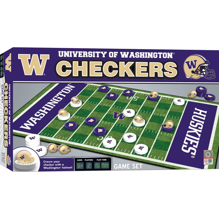 Washington Huskies Checkers Board Game - for just $9.99! 