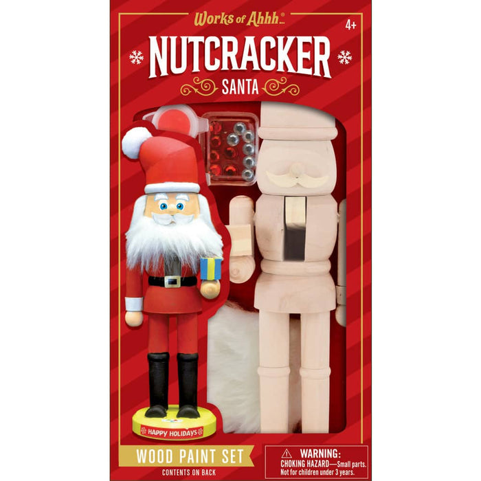 Nutcracker Santa Wood Paint Set - for just $16.99! 