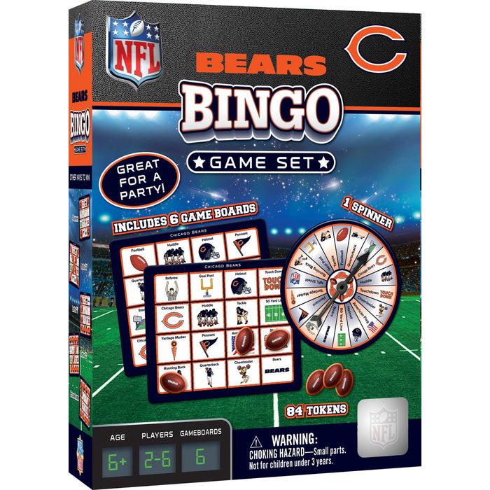 Chicago Bears Bingo Game - Just $9.99! Shop now at Retro Gaming of Denver