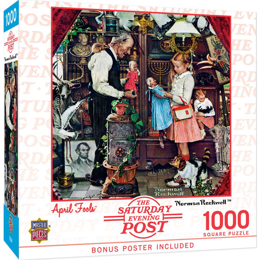 Saturday Evening Post - April Fools 1000 Piece Jigsaw Puzzle - Premium 1000 Piece - Just $16.99! Shop now at Retro Gaming of Denver